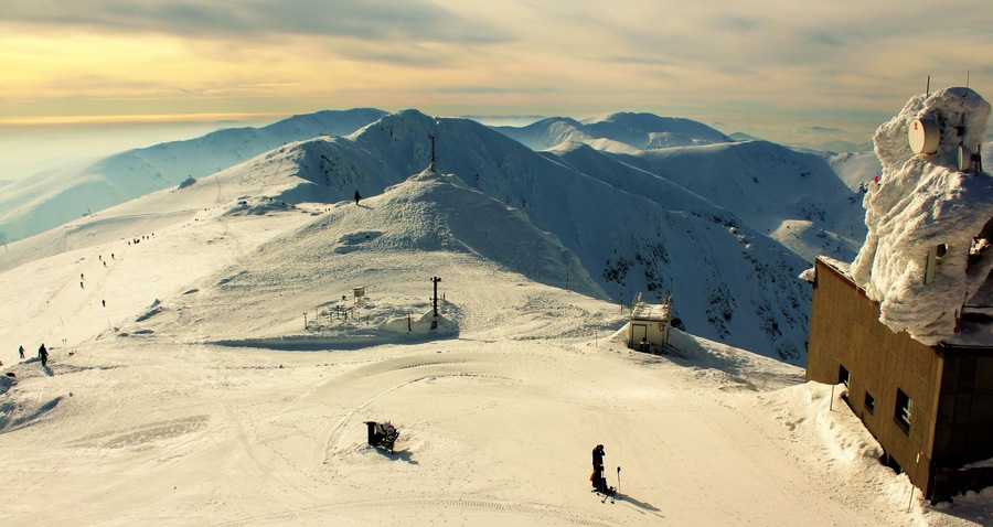I was atop Mt. Chopok, in the Low Tatras Mountains. Chopok is at 2,024 m (6,640 ft) and is the 3rd highest peak of the Low Tatra Range. The views were truly breathtaking from there! Including the meteorological observatory tower covered in snow. But, most of my time in Slovakia was in the High Tatras. The mountains there are even bigger and more epic. I was based in the small city of Poprad and took trips every day. I was in Slovakia in September 2015, too. But this was my 1st time in winter! And with a good camera ;). I also had a wonderful time in Budapest, as well! My very 1st time there. But, while I spent most of my time in the High Tatras I loved being in the Low Tatras! The mountains were absolutely magnificent! And I came to Chopok at a perfect time of day :).
I took this photo in March 2018.