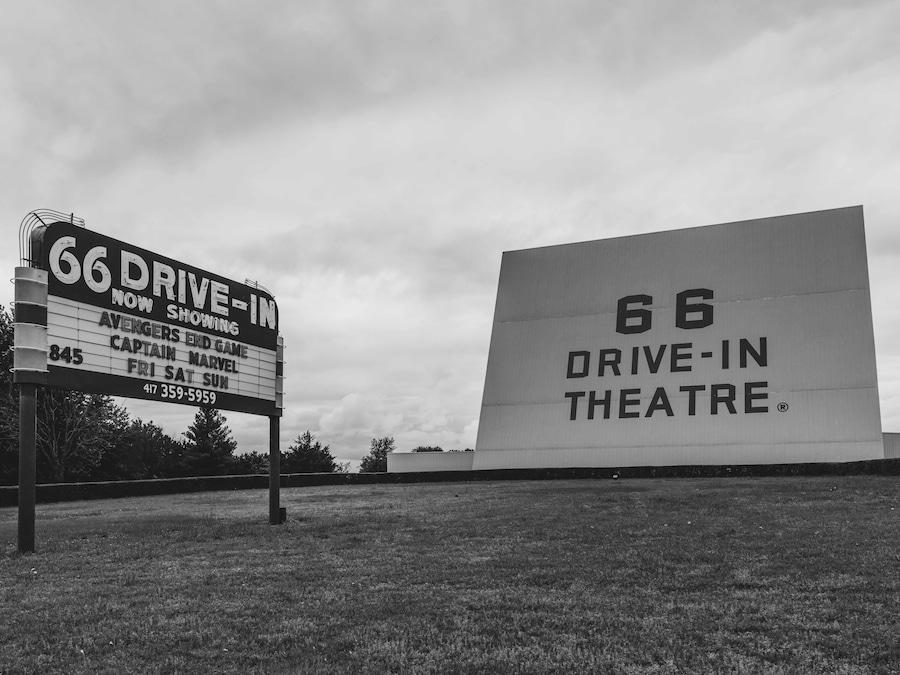 Route 66 - Carthage, MO: 66 Drive in opened in 1949. Closed in 1985 but renovated and reopened in 1998.