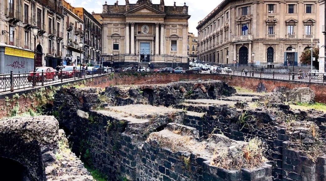 Római-kori amfiteátrum, Catania, Szicília, Olaszország