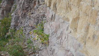 Rock formations at Spearfish canyon. great climbing here
