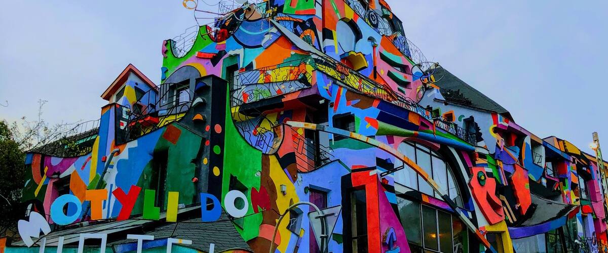 Hotel of beauty youth creative, Bratislava 
#slovakia #bratislava #coloredlife #followingthecompass