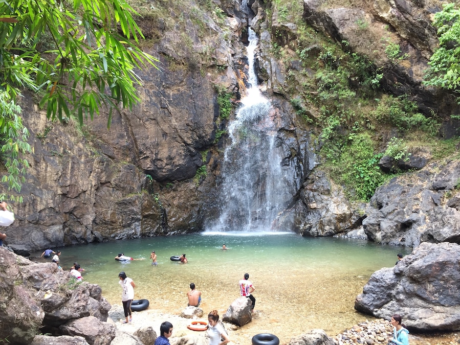 Jokkradin Waterfall in Pilok, Kanchanaburi