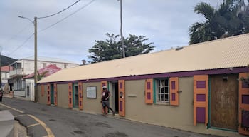 Island Roots is a great coffee shop if you're feeling a little home sick. They don't serve Nescafe and do make a good croissant breakfast sandwich.  They still cook as fast as island time will allow however.