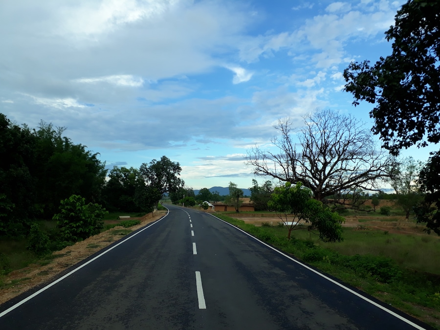 and the road❤