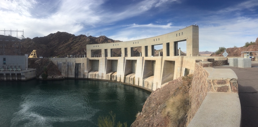 This is the deepest dam in the world. Great views of dam from road. Easy side trip on way to or from Lake Havasu City