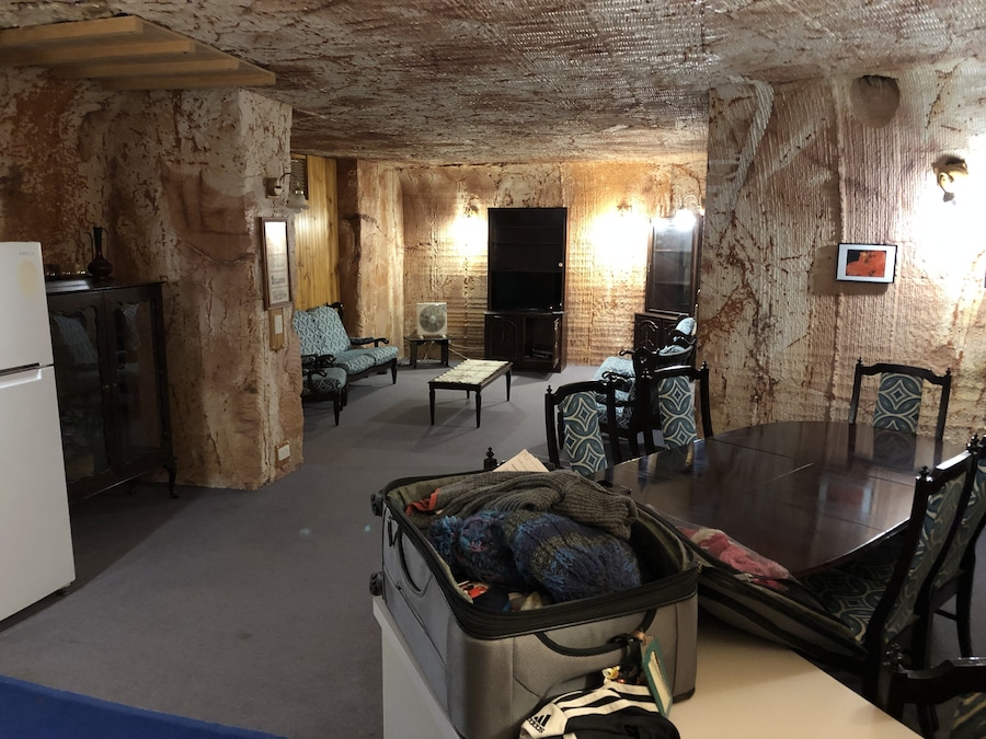 Underground dugout at the Comfort Inn in Coober Pedy. If you ever wanted to have the Tatooine experience, this is it. Surprisingly cozy. #LifeAtExpedia