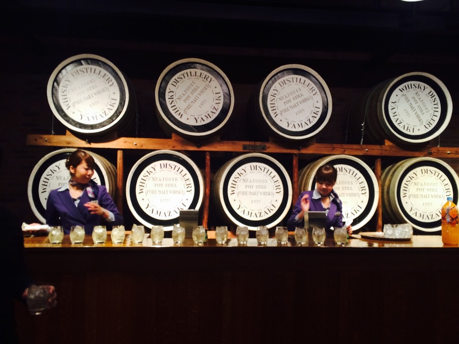 Look how fancy is their tasting room. I wouldn't mind spending all day drinking whisky. I couldn't agree more they're the best single malt of 2014. Cheers!