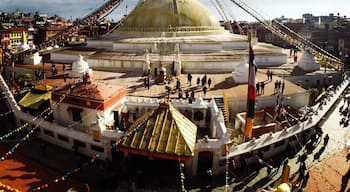 Boudhanath is a stupa in Kathmandu, Nepal. It is known as Khāsti in Nepal Bhasa, Jyarung Khasyor in Tamang language or as Bauddha by speakers of Nepali.