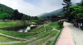 Erziping is a great place for a walk in the woods and also having picnic at the end of walk surrounded by mountains. Very pleasant place to visit at Yanminshan national park.