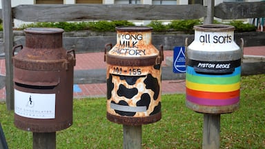 This is a very cool attraction on the Central Coast which is growing and expanding.  I love these funky recycled Milk Jugs turned letterboxes.