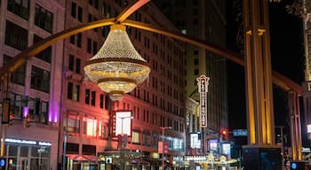 Cleveland's Playhouse Square is the second-largest performing arts complex in the US after Lincoln Center in New York. The entertainment district is anchored by the Playhouse Square chandelier, which is the largest outdoor chandelier in the world, made with 4,200 crystals.
