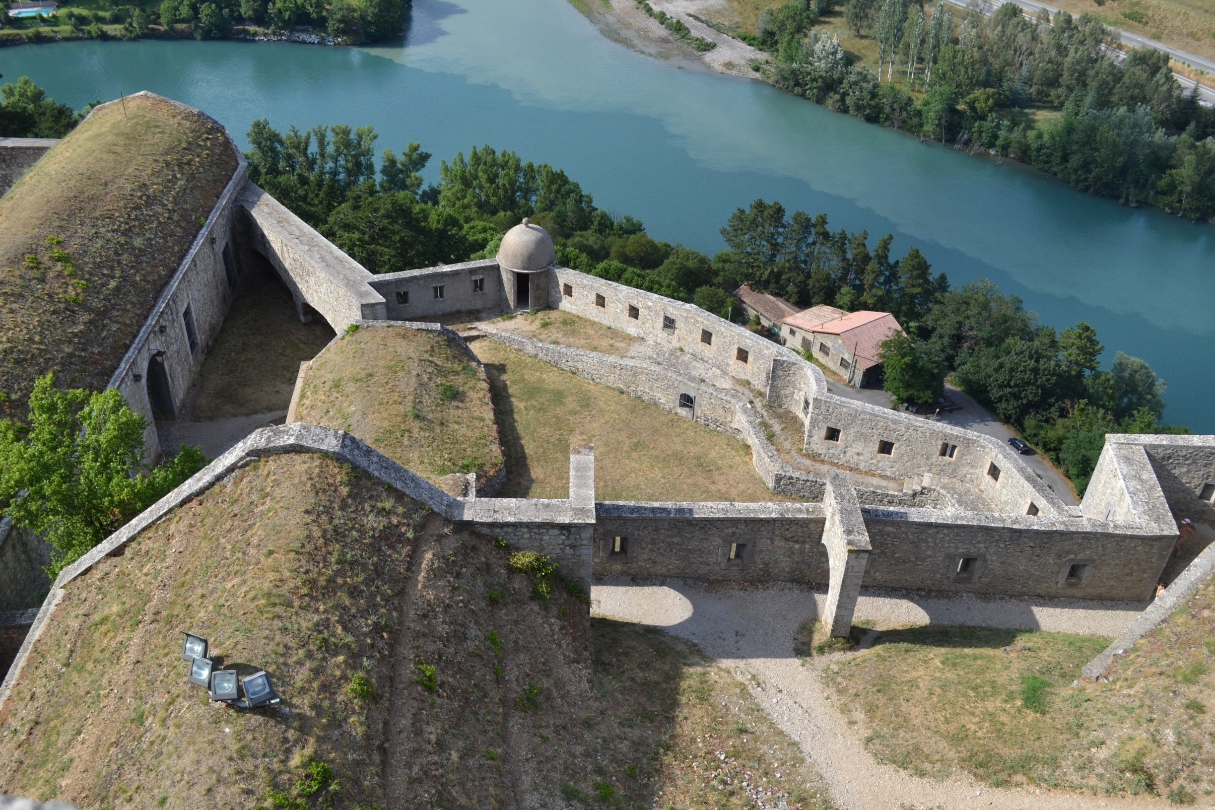 The citadelle of Sisteron 