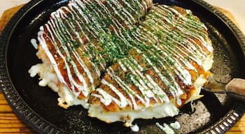 My all time fave, okonomiyaki! 😊