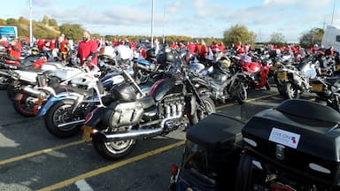 The Ring of Red charity motorcycle ride round the M25.