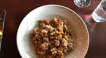 Nut ragu over pasta. Yes, please #avagenes #pdx #getinmuhbelleh