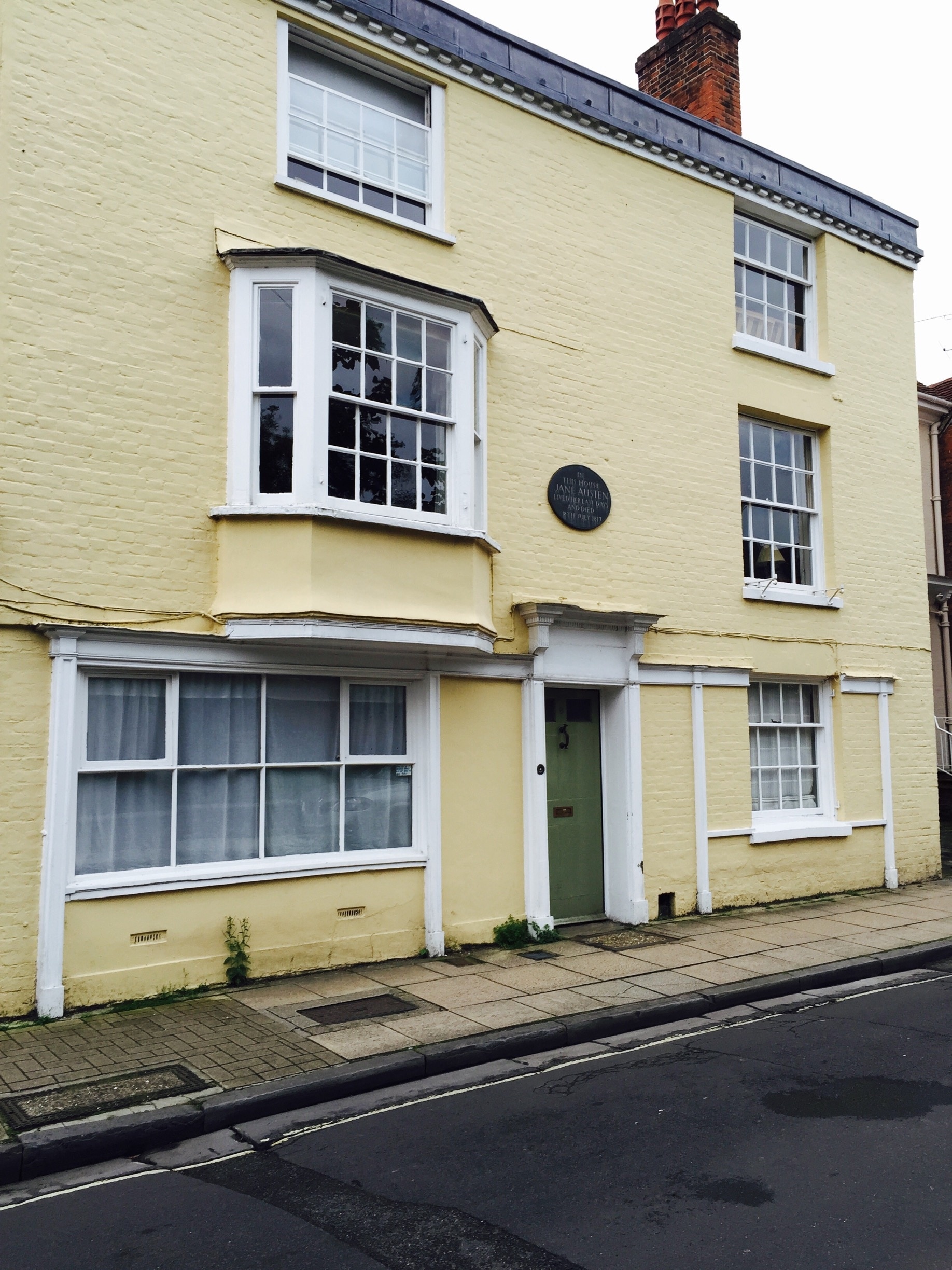 The last home of the great novelist Jane Austen. Now a private residence near the Cathedral