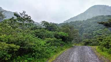 #ontheroad to this Costa Rican volcano! Mud baths, volcanic activity, and hot springs!