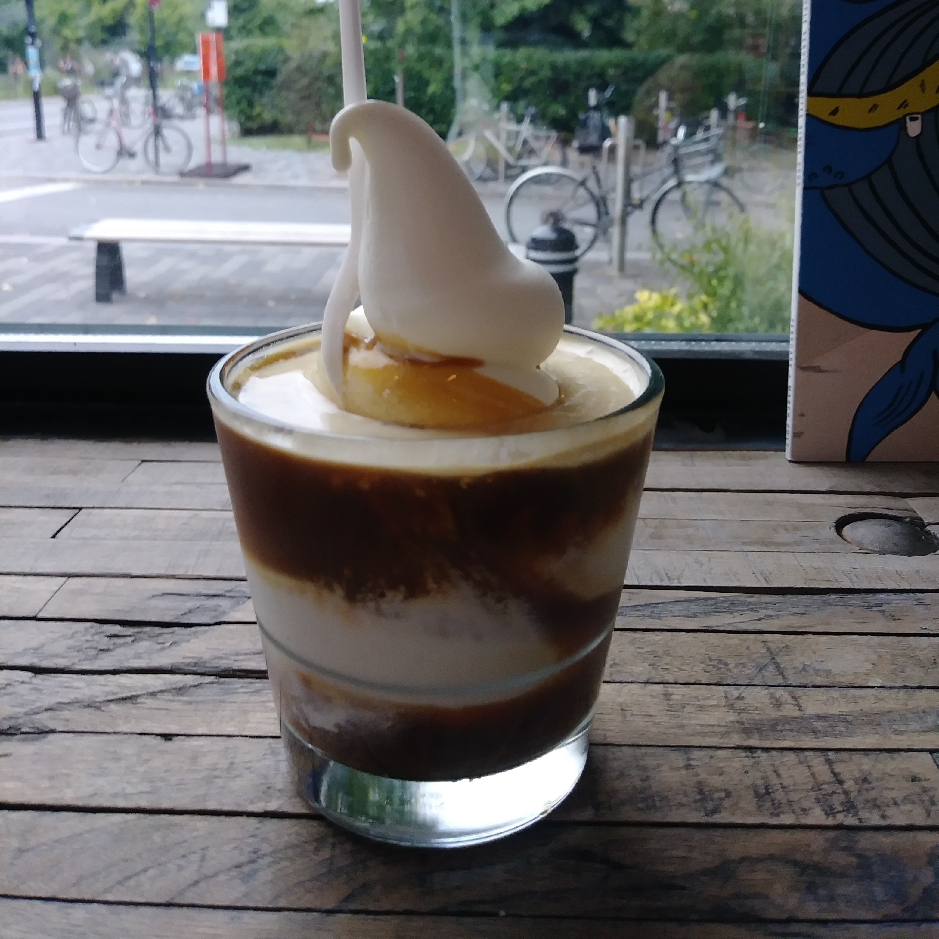 A small coffee place with limited seating but the Cold Brew affogato is genius. 