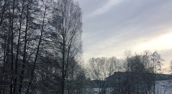 If you’re visiting the Teknisk Museet and it’s snowy, make sure to wrap up and explore the woods around the museum. There’s a lovely cafe to warm up in afterwards too!