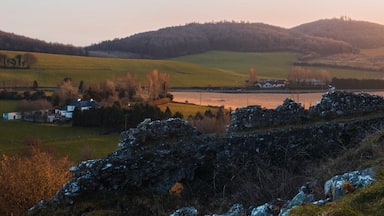 Rock of dunamase in Laois, stunning castle ruins surrounded by rolling hills!