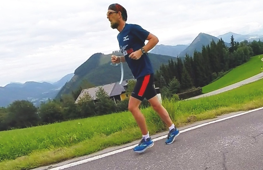 Berglauf auf den Gasiberg! Nettes Training