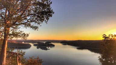 Eagle Point overlooking Trooper Island on Dale Hollow Lake