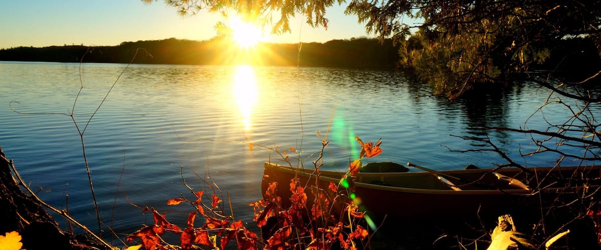 Sunsets while camping as the best!