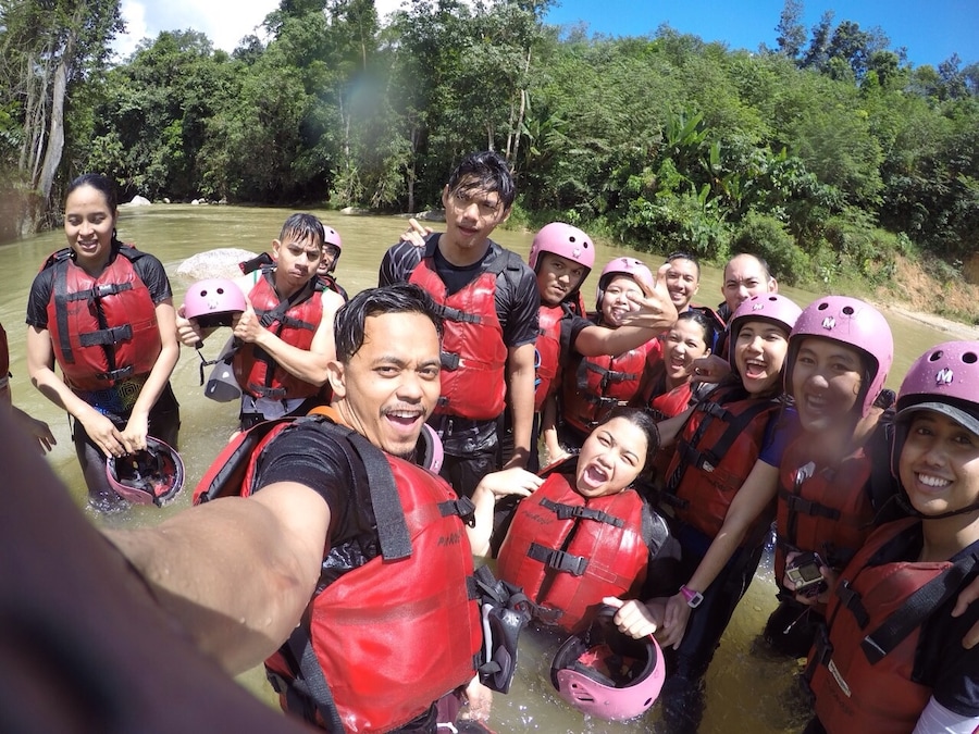 3rd rafting experience. One level up from Gopeng, Perak.