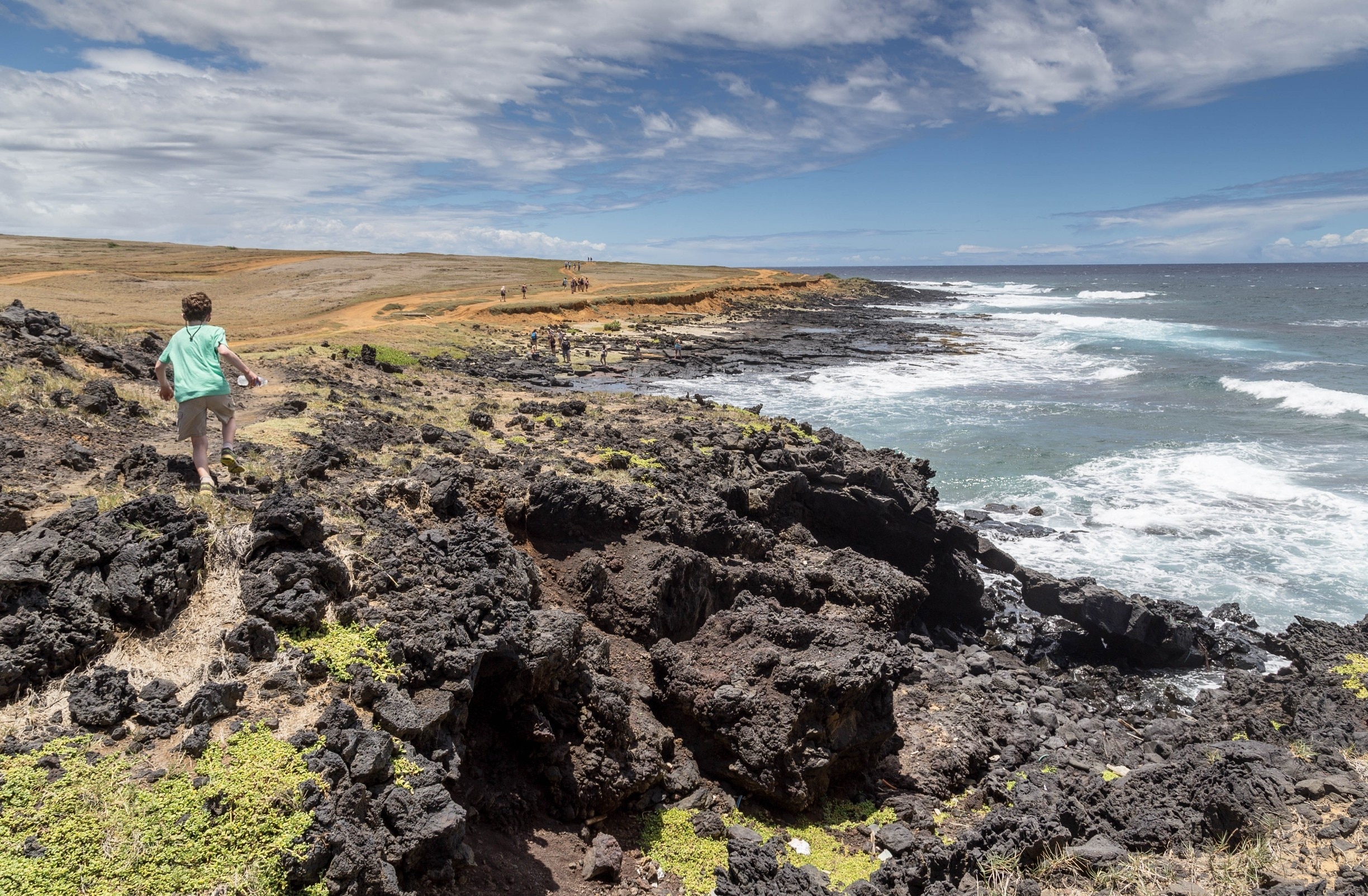 Coastal Trail from South Point to the Green Sand Beach, Hawaii.

#lifeatexpedia