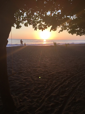 Nothing beats the sunsets on the pacific side of Costa Rica! This beauty was takin on Playa Hermosa just outside of Jaco.
