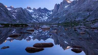 My favorite backpacking trip of all time was to the wind rivers. I woke up before my companions to watch the sunrise on the surrounding peaks. The beauty was overwhelming.

#adventure #hiking #backpacking #reflection #wilderness
