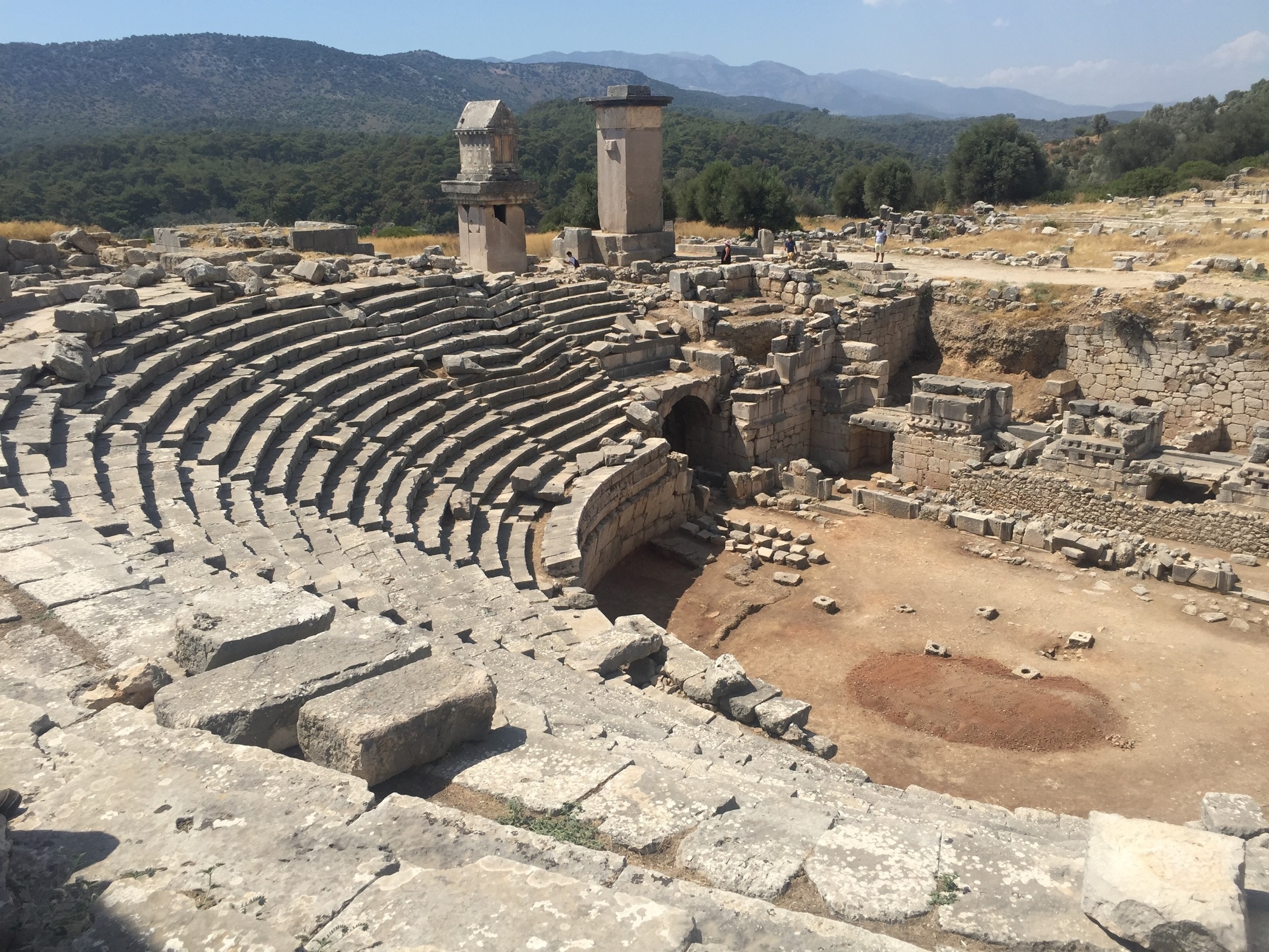 Xanthos ancient city is  also in unesco world heritage list . It is worth to see.