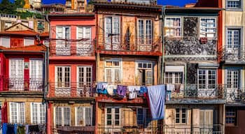 Here is a typical view from Porto. The old houses with drying clothes in the windows add even more character to this beautiful city.