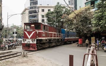 Train Street, Hanoi, Vietnam