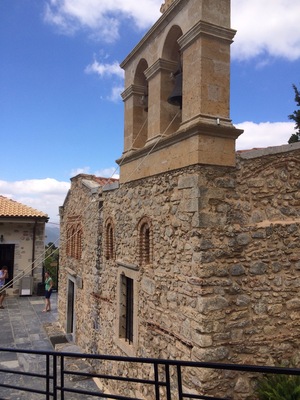 Keras monastery, Crete. Eastern Orthodox monastery dedicated to the Virgin Mary.