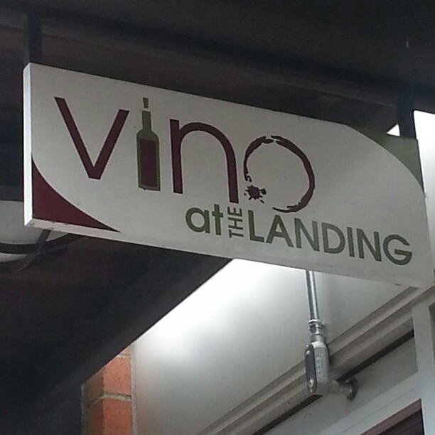 Great little wine bar at The Landing. 