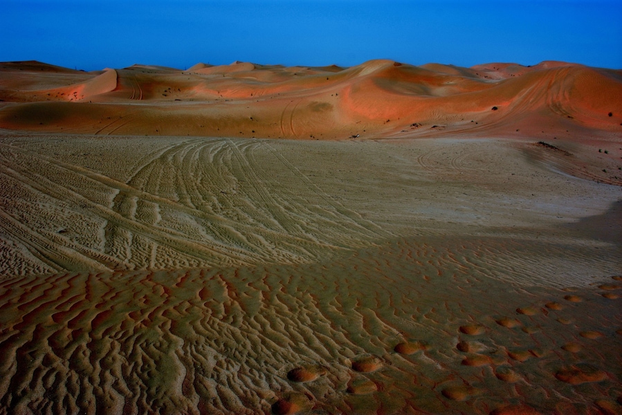 A cool day in the desert!