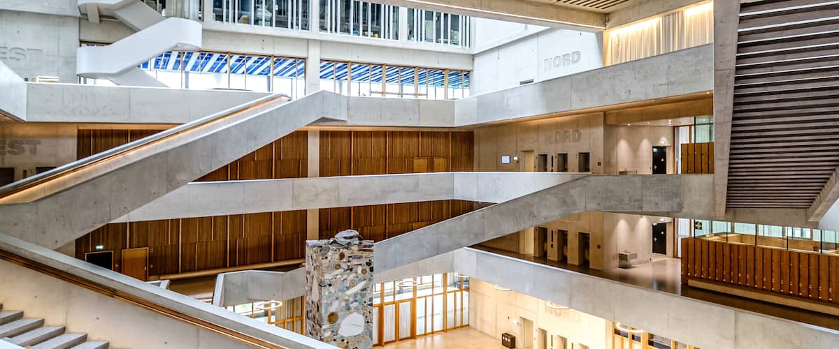 Staircase maze inside this university campus
Pool Architekten, 2018