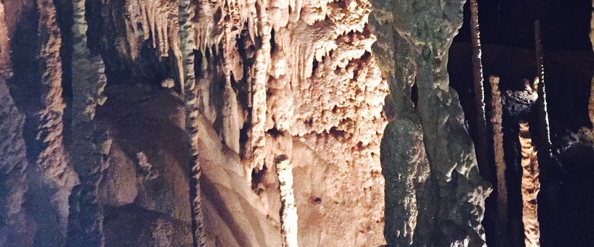 The Natural Bridge Caverns are the largest known commercial caverns in the U.S. state of Texas# an amazing place#
