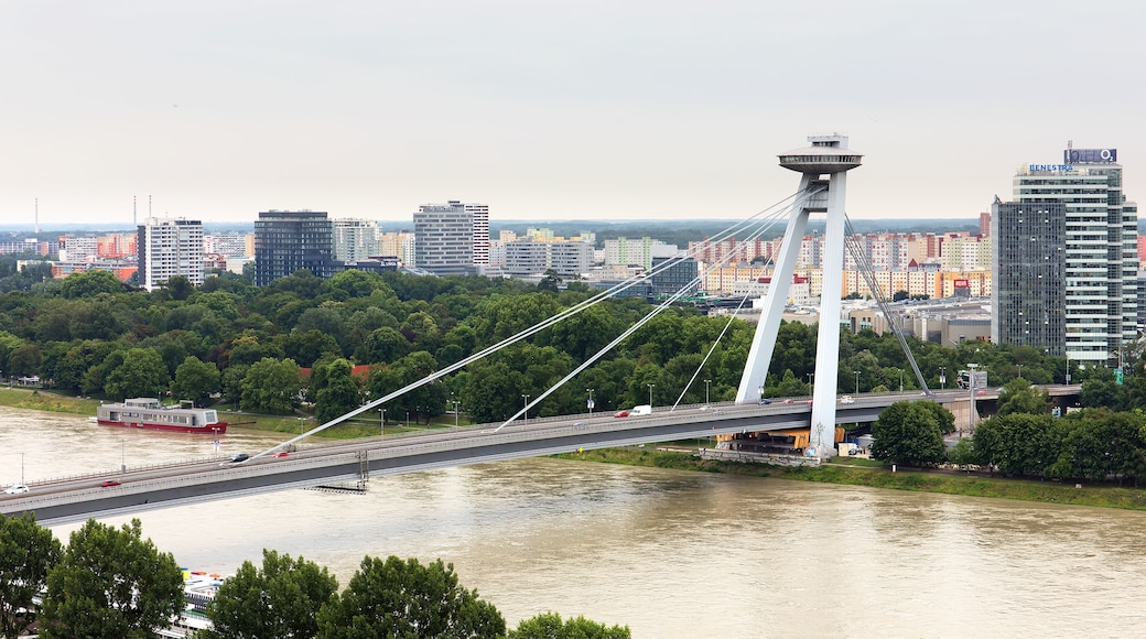 Nieuwe brug (Novy Most), Bratislava, Bratislava, Slowakije