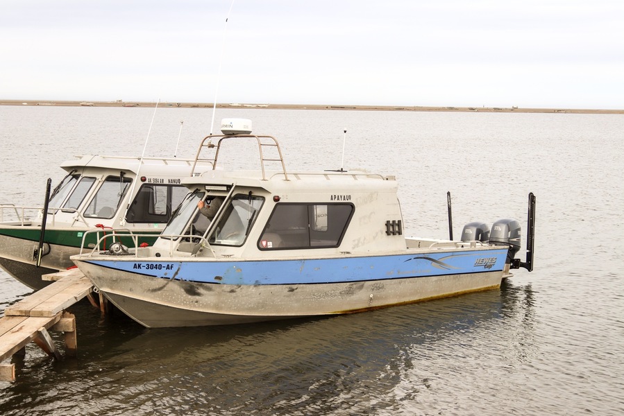Boat for Polar Bear Expeditions.