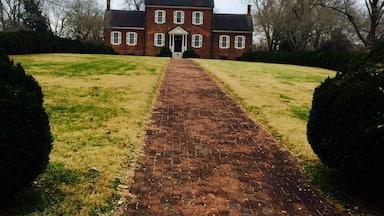 Home built 1815 by William Kirkland. House tours 12$. Trail walk to Eno river free.