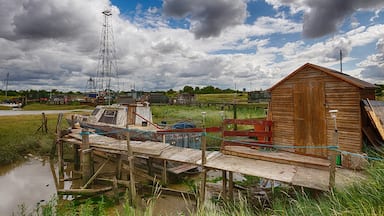 A marina of old boats and shacks just outside Greenhythe in Kent, a great place to wander. and take in the atmosphere.