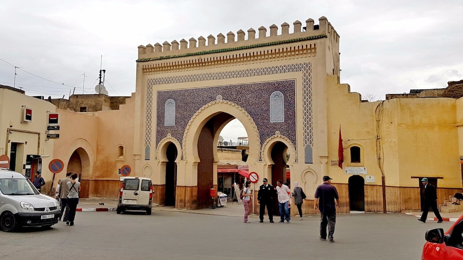 The blue gate is one of the main entrances into the medina in Fes.
#fes #morocco #beautiful #aroundtheworld