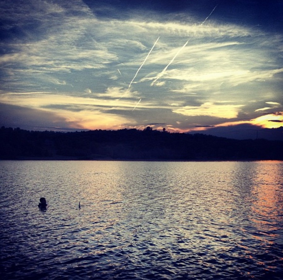This near my buddies lake house. I'm blessed to have friends with boats. I have just as much fun floating on a boat with my friends as I have anywhere else in the world. Seneca Lake, Ohio.