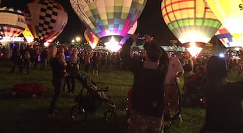 Ky Derby festival balloon glow.