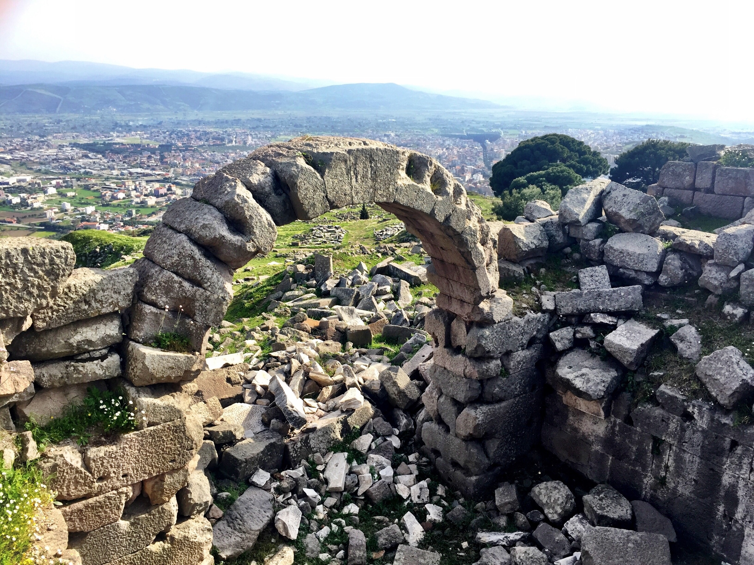 Bergama city view
 From pergamon 