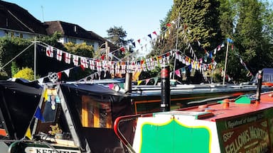 Rickmansworth Festival this weekend.  Held in the Aquadrome & on the Canal Towpath from Batchworth to Stocker's Locks. Traditional narrow boats, music, craft & food stalls.