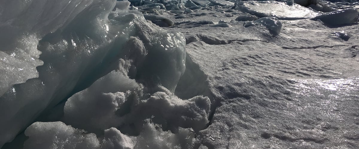 Glace sur mer