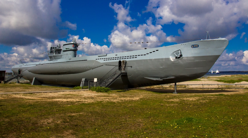 U-995 német tengeralattjáró, Laboe, Schleswig-Holstein, Németország